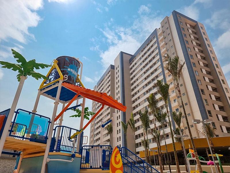 Solar Das Aguas Park Resort - Proximo Ao Thermas Dos Laranjais Olímpia Extérieur photo