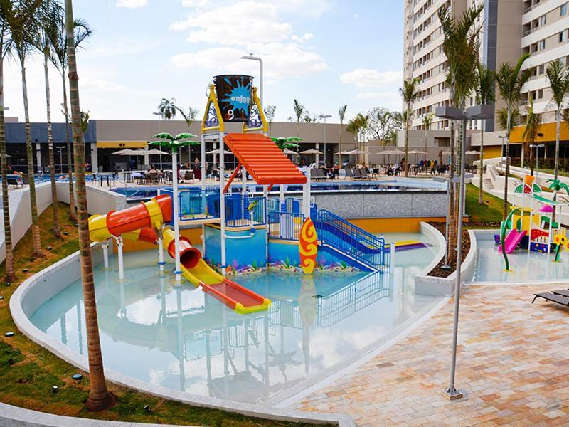 Solar Das Aguas Park Resort - Proximo Ao Thermas Dos Laranjais Olímpia Extérieur photo